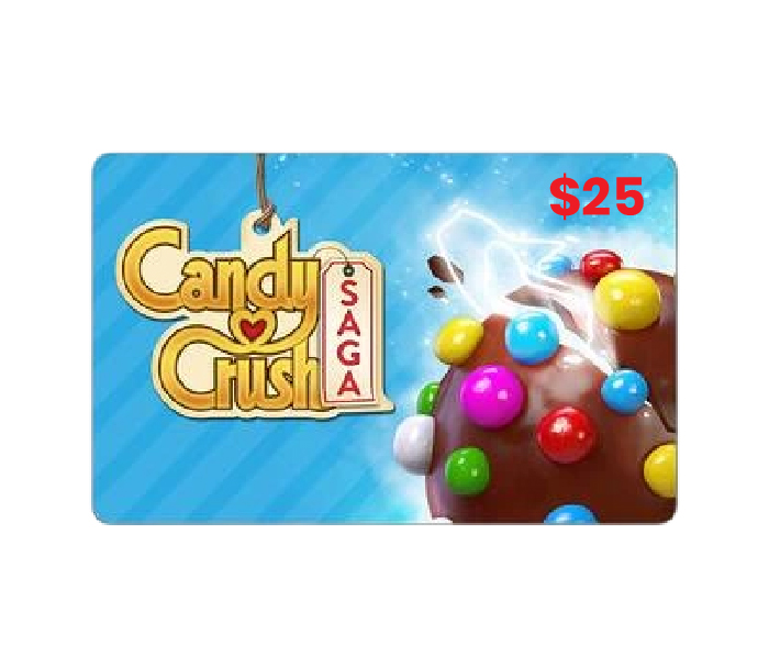 Candy Crush Gift Card $25 (USA Region)